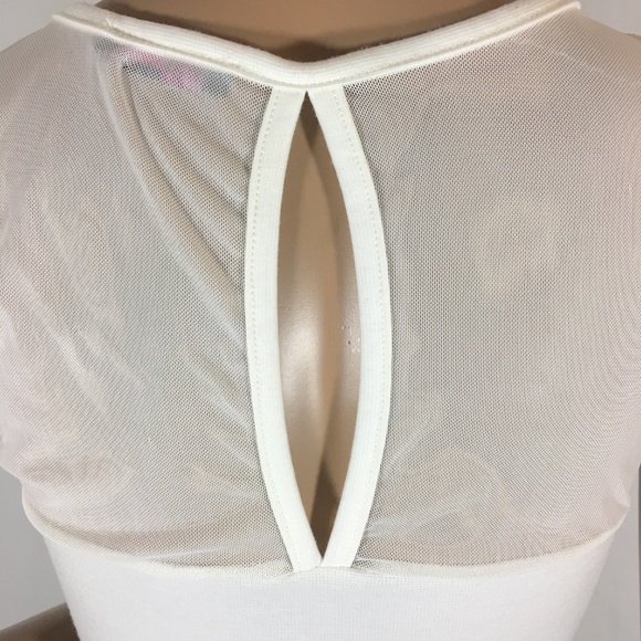 Joyce Leslie White Summer BodyCon Belltop - Picture 6 of 7